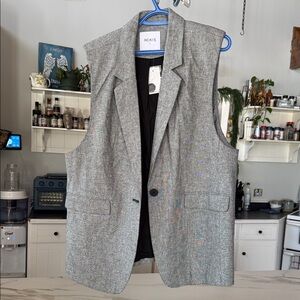 Ricki's Black and White Classic Fit Blazer